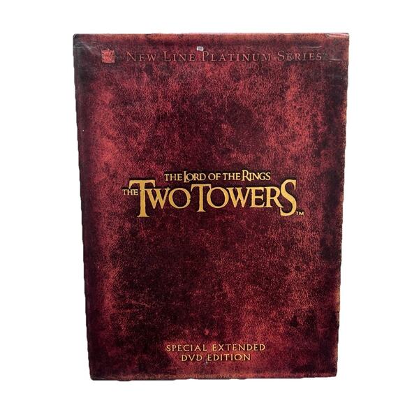 Lord of the Rings The Two Towers Special Extended 4 Disc DVD Edition. Used {122} - Picture 1 of 13